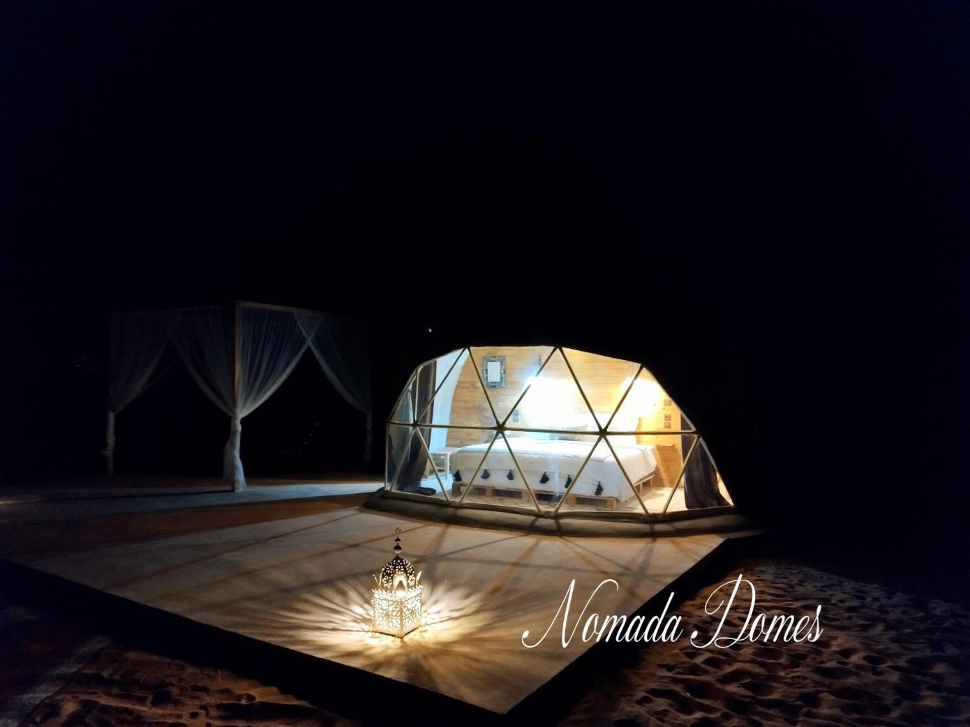 Hotel Nomada Domes Camp With Airco Merzouga Exteriér fotografie