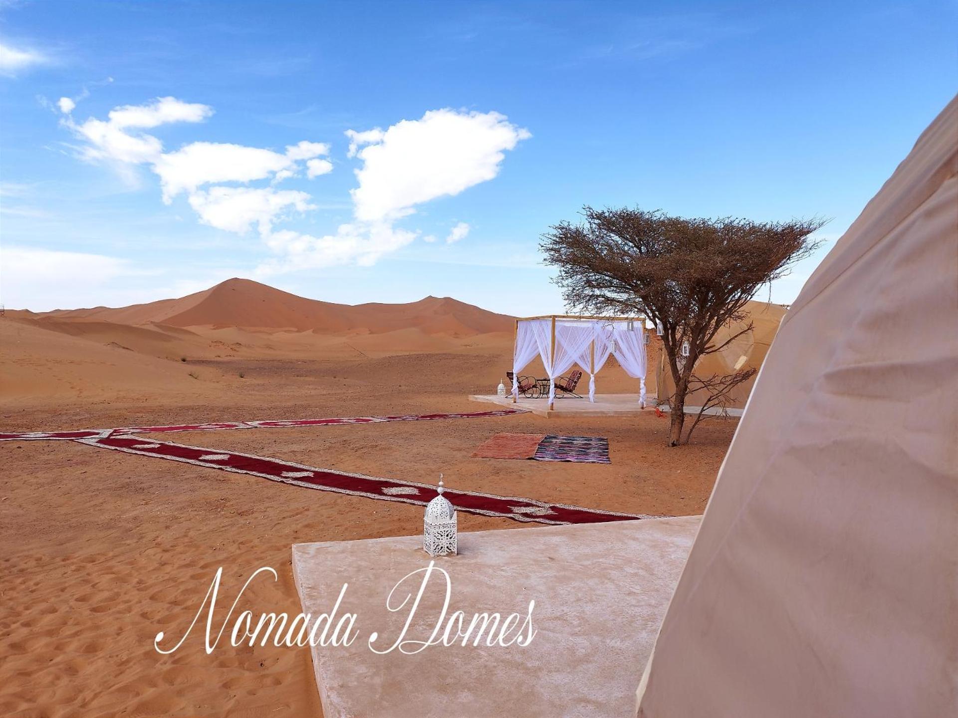 Hotel Nomada Domes Camp With Airco Merzouga Exteriér fotografie