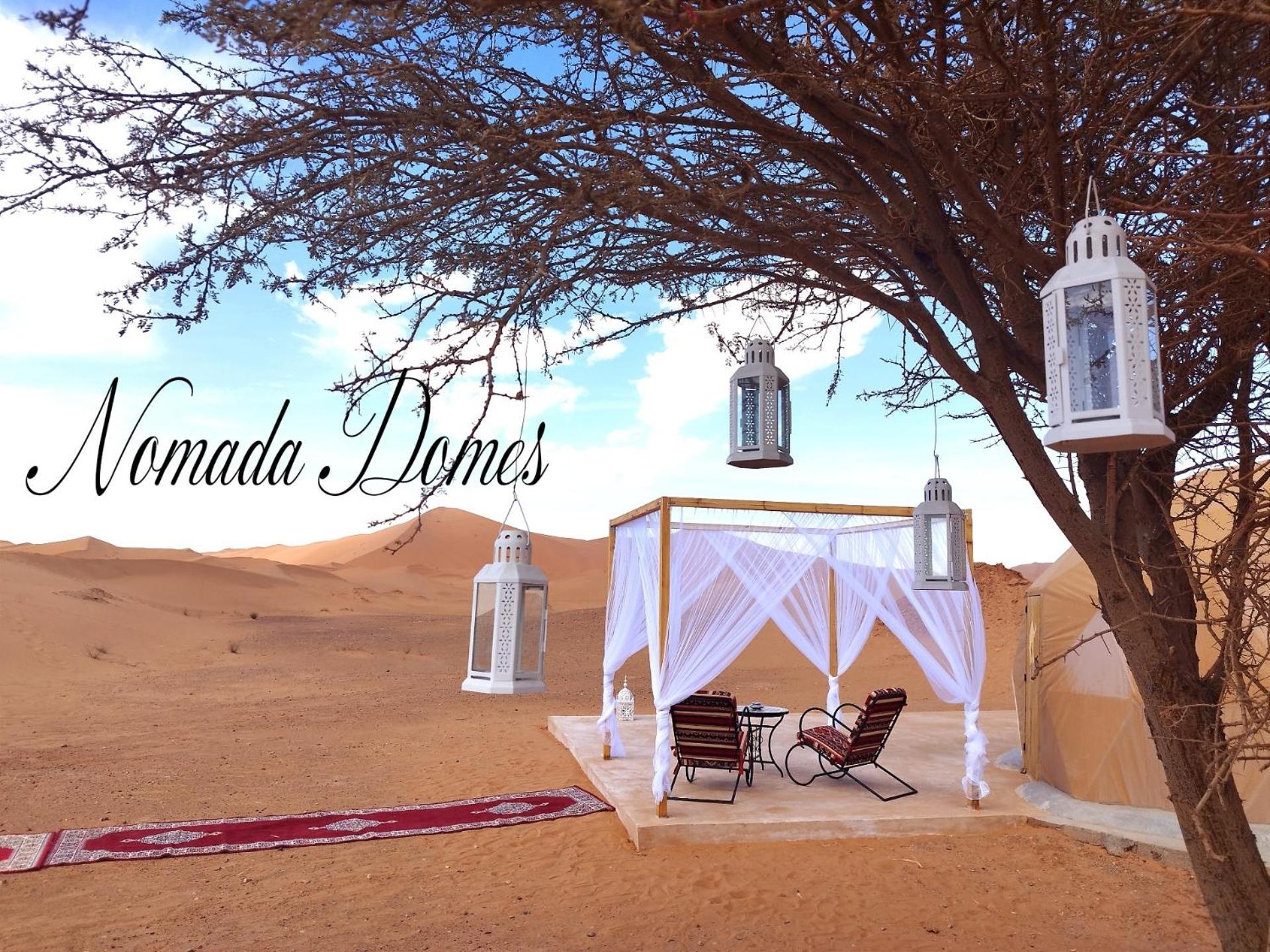 Hotel Nomada Domes Camp With Airco Merzouga Exteriér fotografie