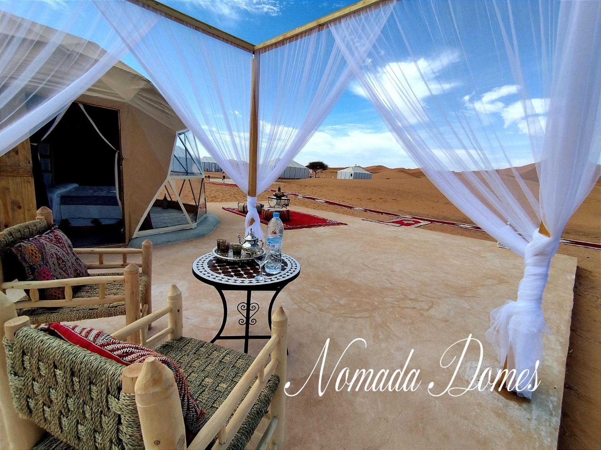Hotel Nomada Domes Camp With Airco Merzouga Exteriér fotografie