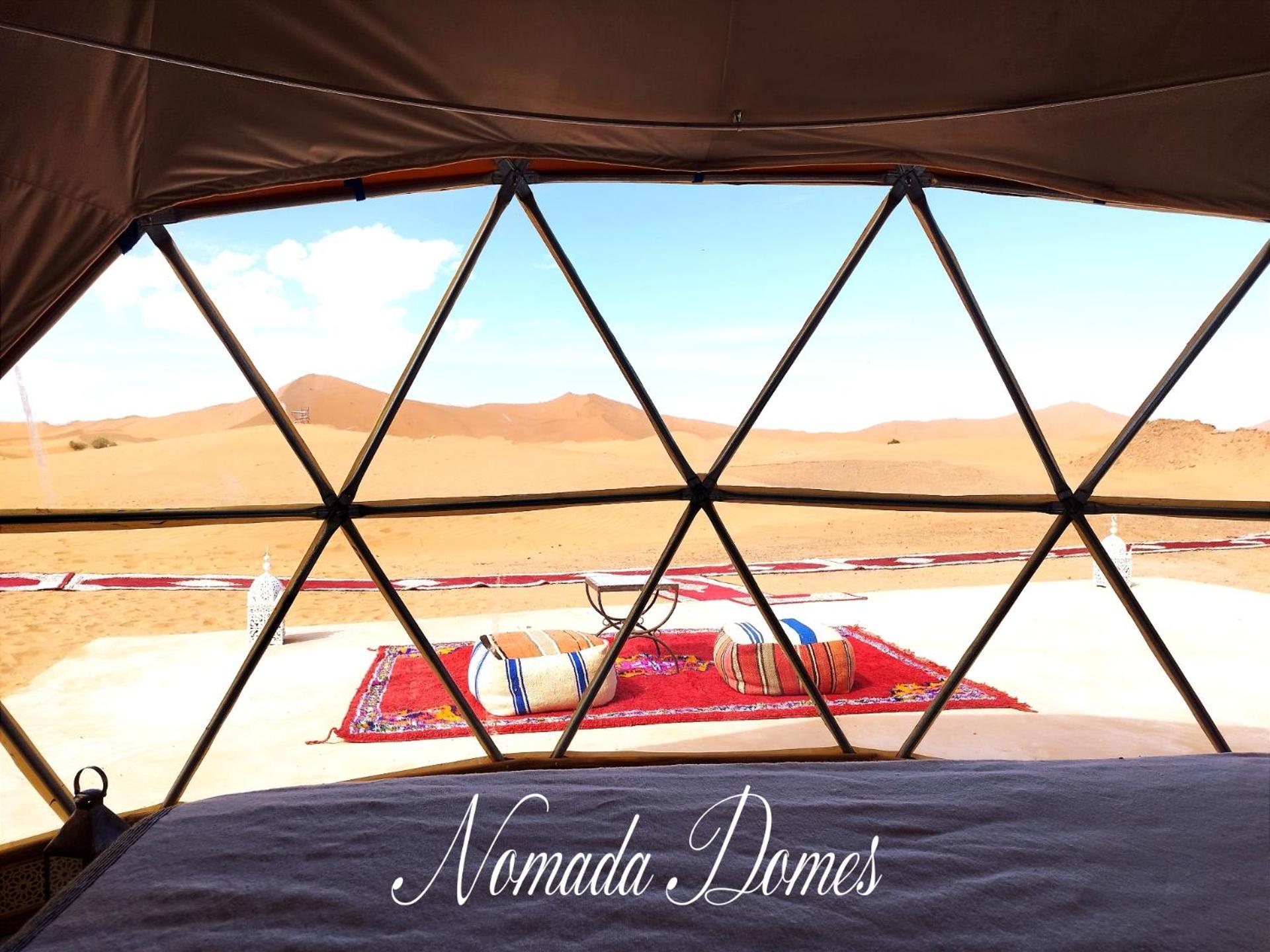 Hotel Nomada Domes Camp With Airco Merzouga Exteriér fotografie